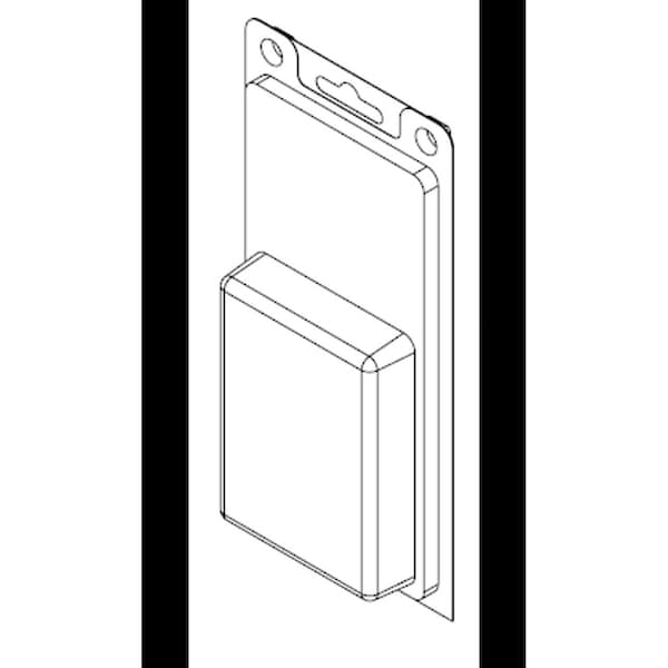 Visipak Thermoform-CLAMSHELL-7.535-3.680-3.719-2.719-0.750-0.019-PVC-CLEAR-STOCK 243TFM - main